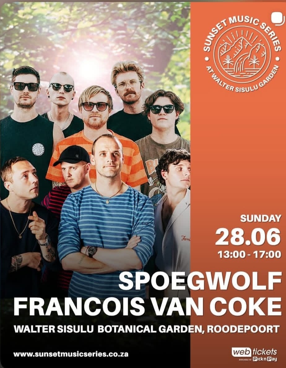Spoegwolf & Francois Van Coke @ Walter Sisulu Botanical Garden, Roodepoort, 28-06-2026 13:00 - Image 1
