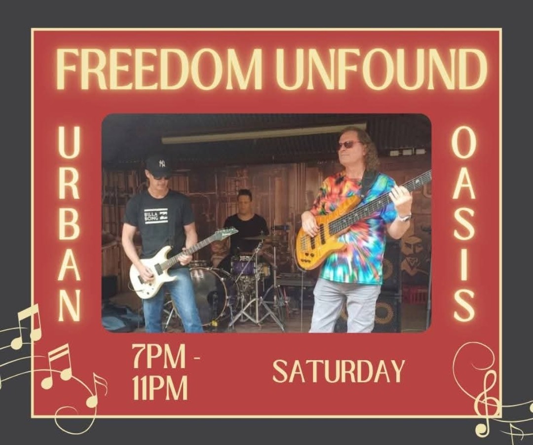 Freedom Unfound @ Urban Oasis, 09-07-2026 19:00 - Image 1